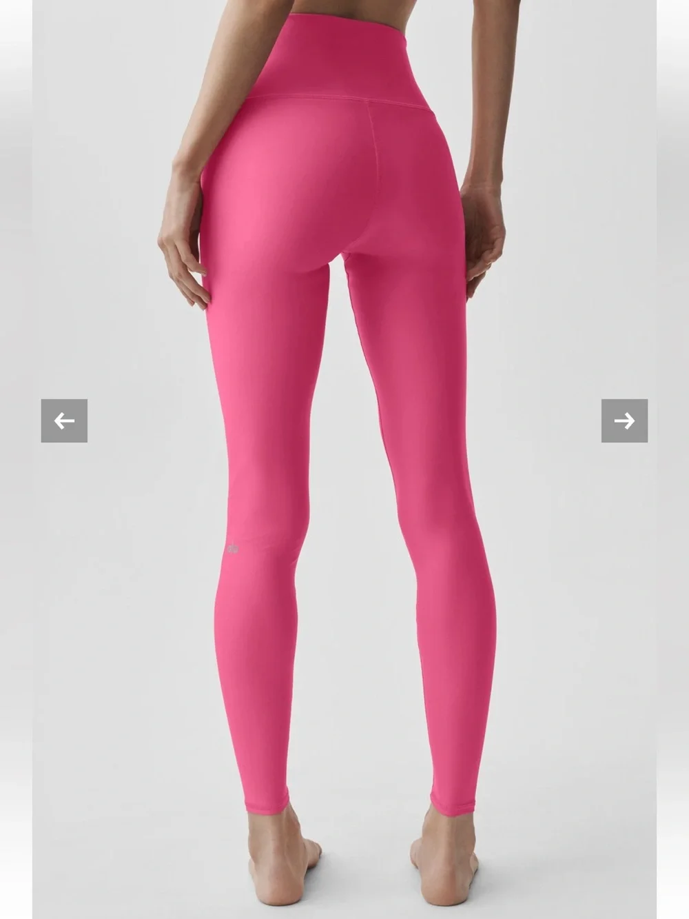 Alo Yoga High Waist Airlift Legging Pink Flamingo Size Medium